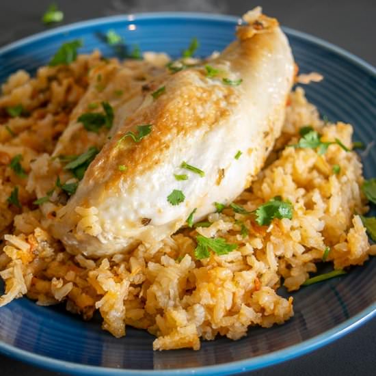 Single Serving Arroz con Pollo