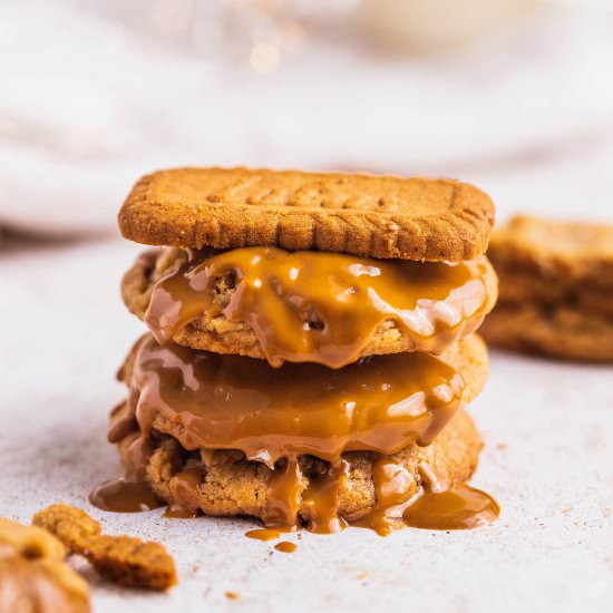 Vegan Biscoff Butter Cookies