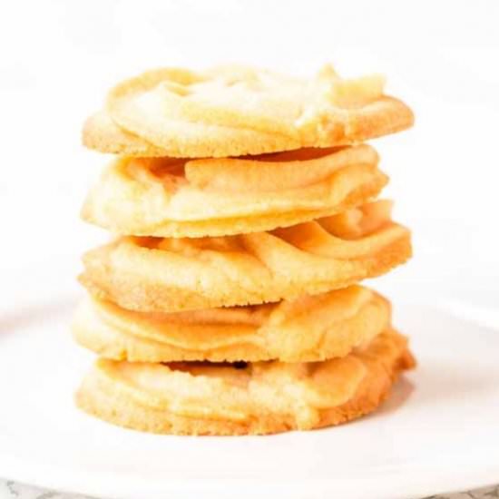 Butter Swirl Cookies