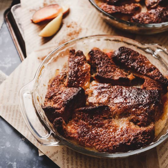Easy Mini Peach Cobbler