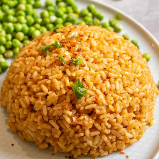 Easy Peanut Butter Rice