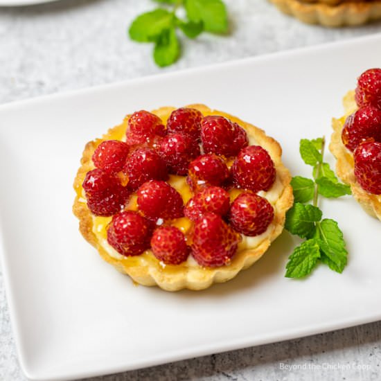 Mini Raspberry Tarts