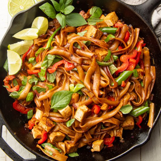 Vegan Drunken Noodles