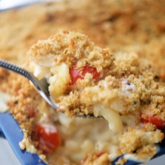 Herbed Grilled Chicken Mac and Chee