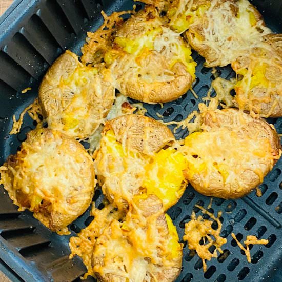 Air Fryer Smashed Potatoes