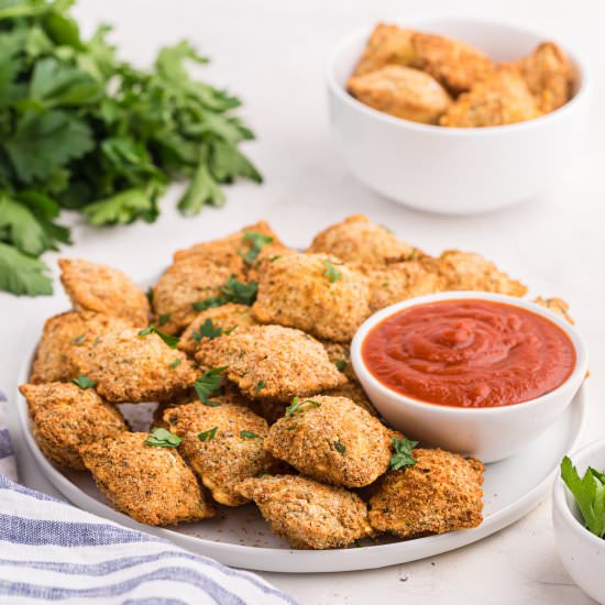 Air Fryer Ravioli