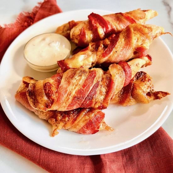 Bacon-Wrapped Chicken Tenders