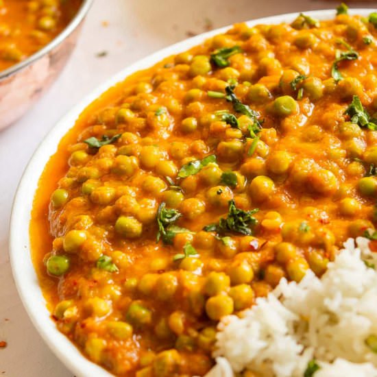 Quick Pea Curry
