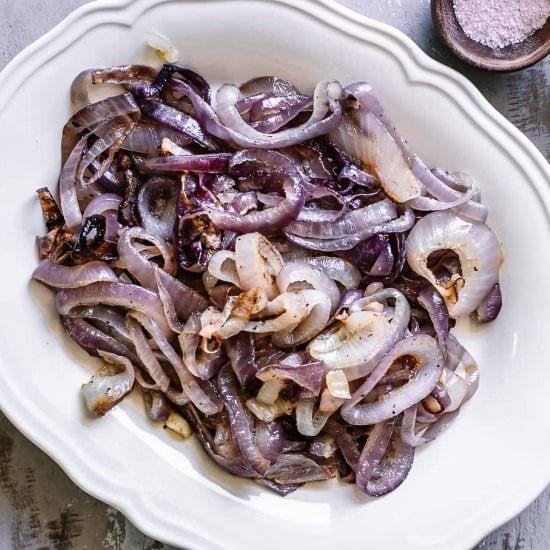 Roasted Red Onions