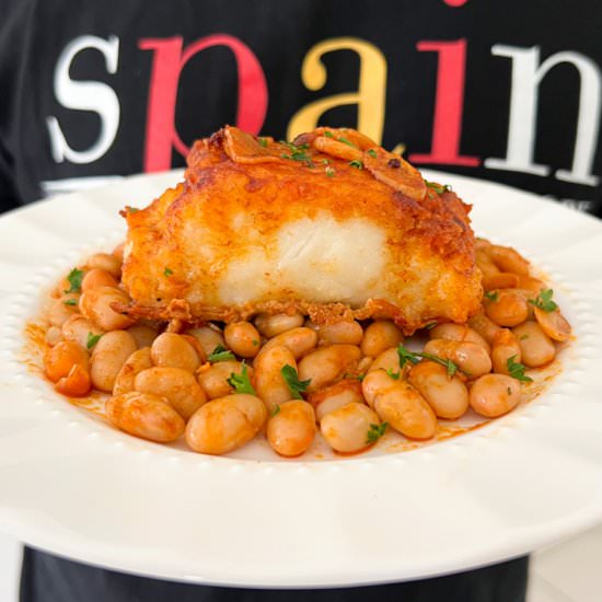 Spanish Cod with White Beans