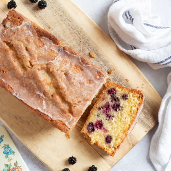Blackberry Loaf Cake