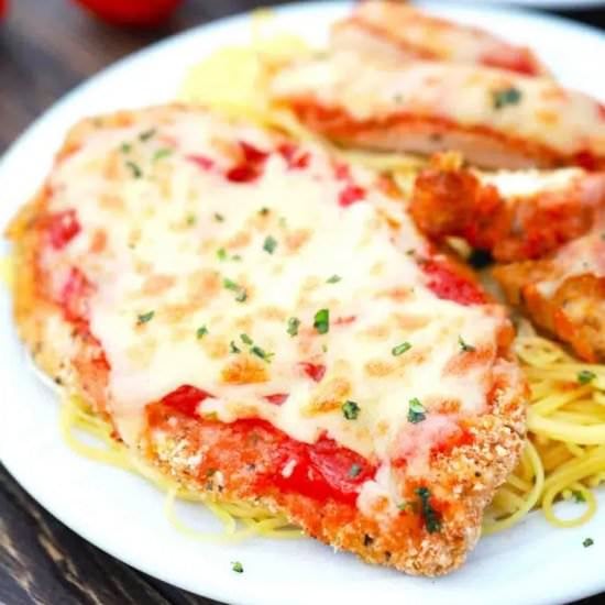 Air Fryer Chicken Parmesan