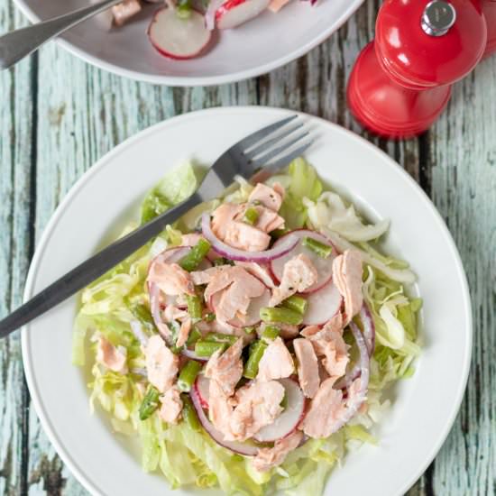 Leftover Salmon Salad