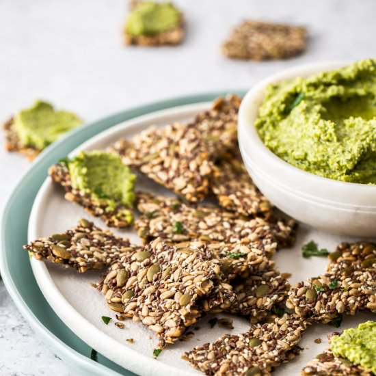 Mixed Seed Crackers