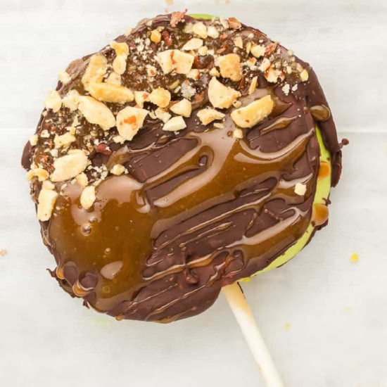 Caramel Apple Slices