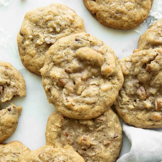 Coconut Pecan Cookies