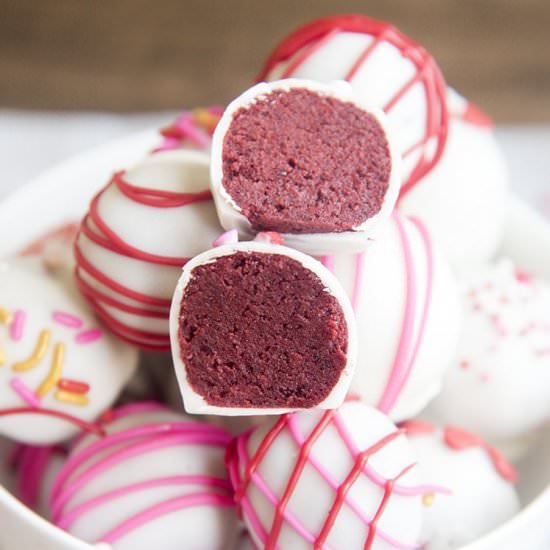 Red Velvet Cake  Balls