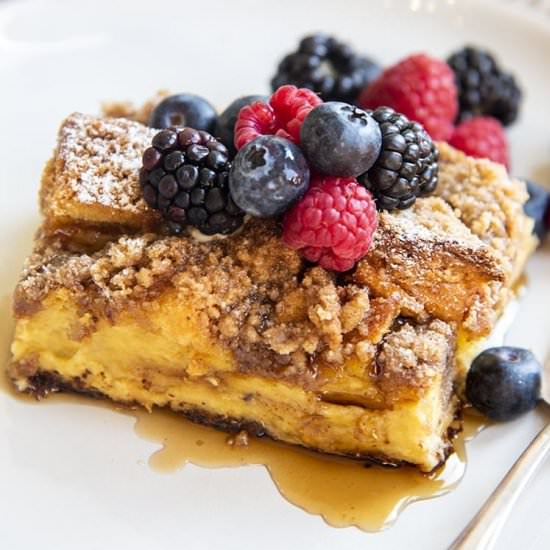Brioche French Toast Casserole