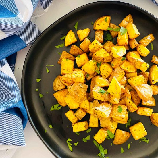 Diced Potatoes in Air Fryer
