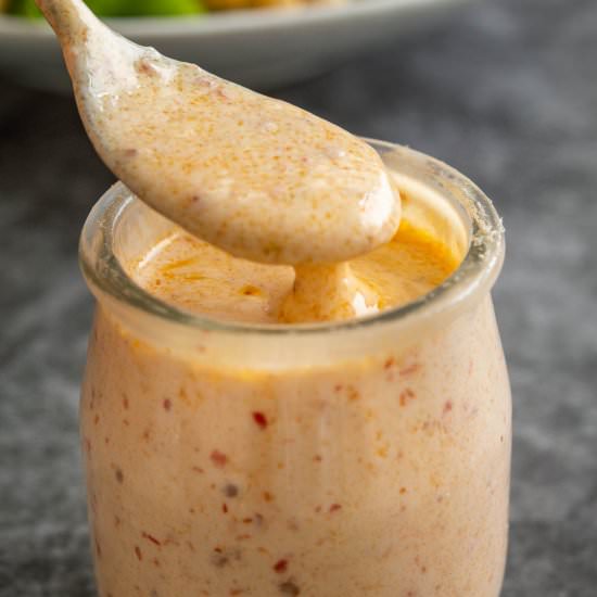 Spicy Yogurt Dressing with Harissa