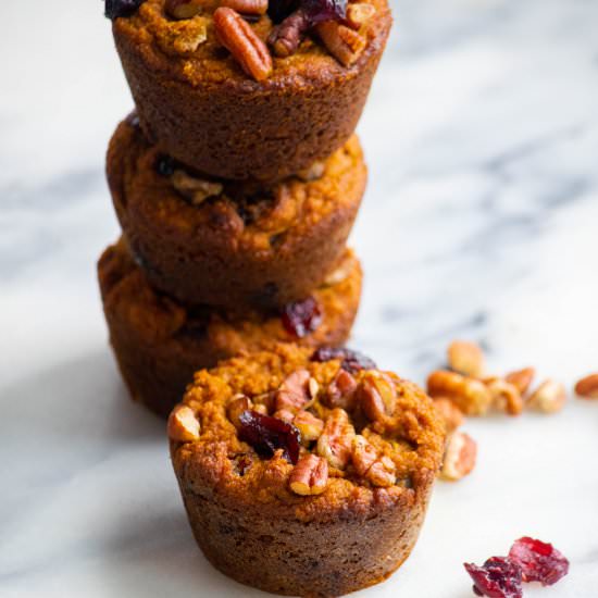 Paleo Pumpkin Muffins