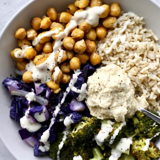 Chickpea &Broccoli Sheet Pan Dinner