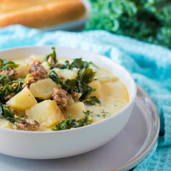 Slow Cooker Zuppa Toscana