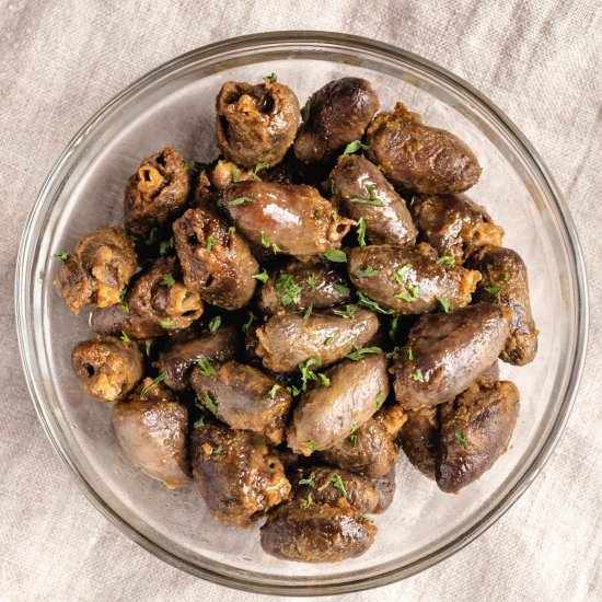 Air Fryer Chicken Hearts