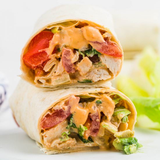 Chipotle Chicken Wrap