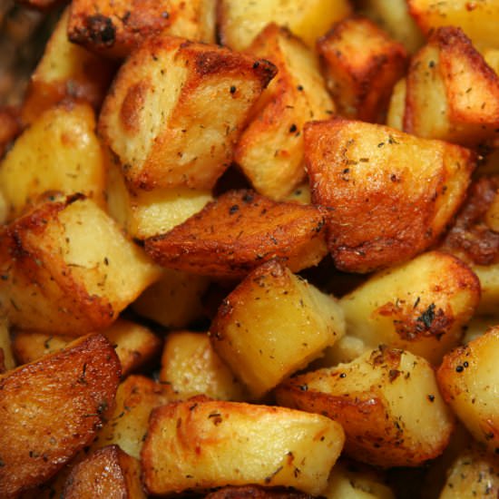 Roasted Potatoes with Shallots