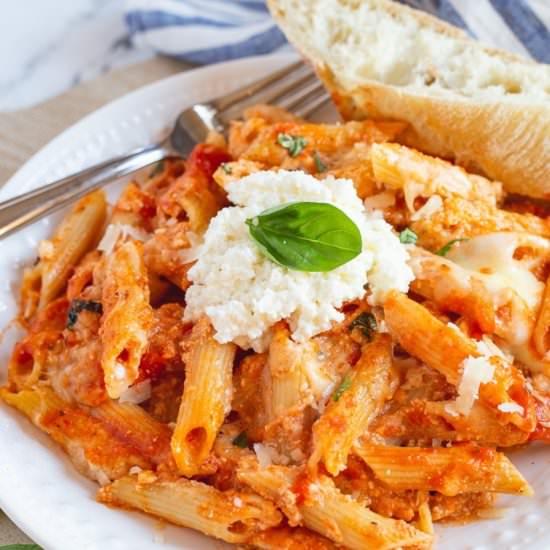 Four Cheese Pasta