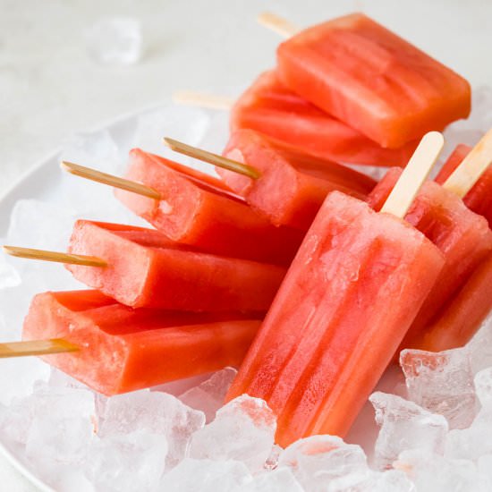 Watermelon Popsicles