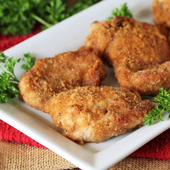 Homemade Shake & Bake Chicken