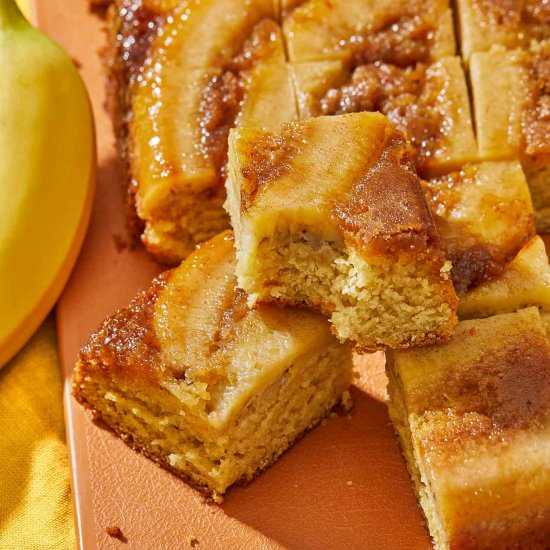 Banana Upside Down Cake