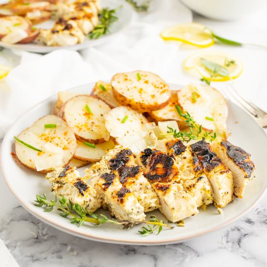 Lemon Herb Grilled Chicken