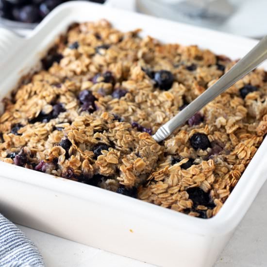 Blueberry Baked Oatmeal