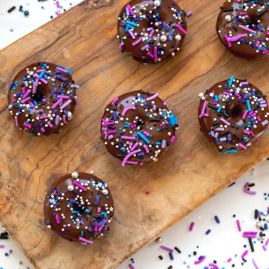Mini Chocolate Donuts