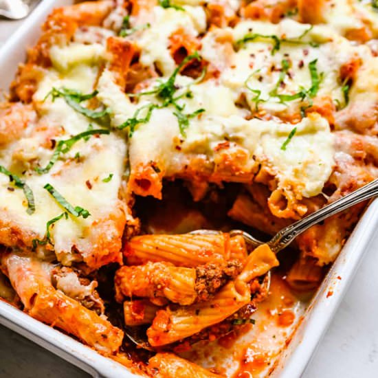 Baked Rigatoni