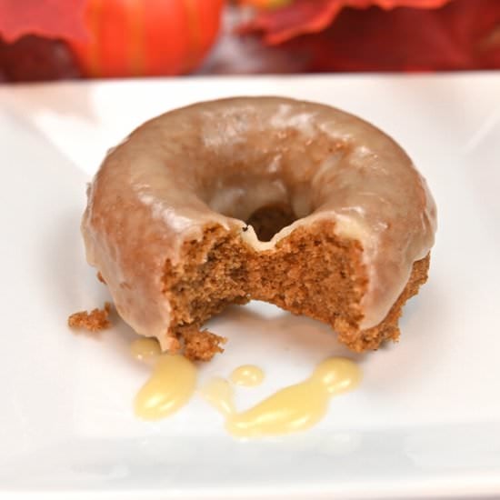 Spiced Keto Donuts With Maple Glaze