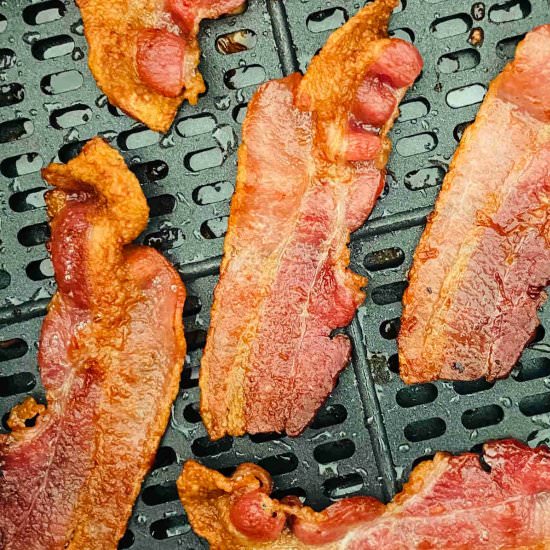 Frozen Bacon in Air Fryer