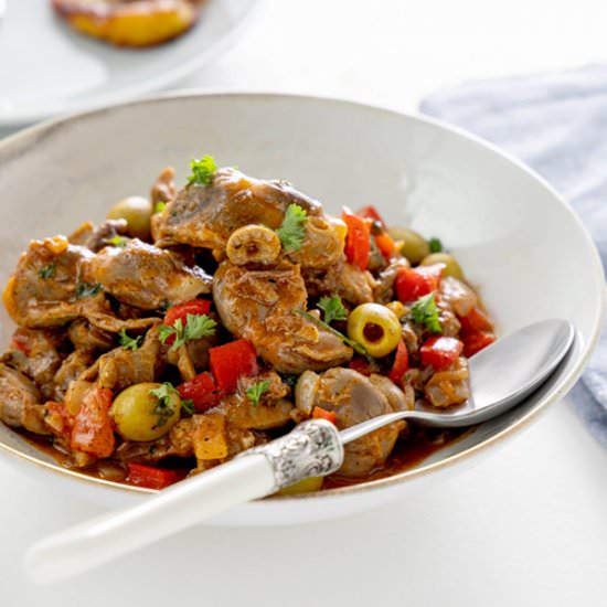 Chicken gizzards