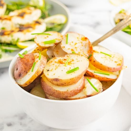 Campfire Potatoes