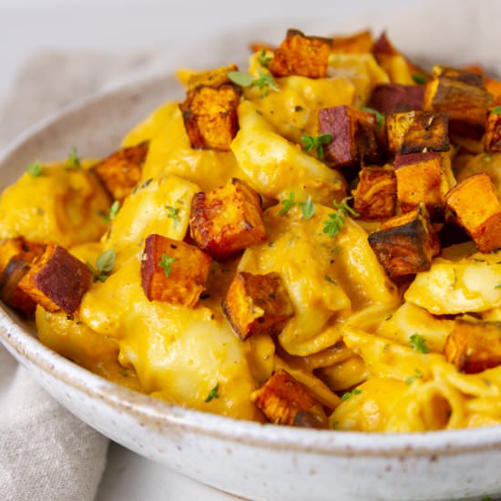 Tortellini in Pumpkin Gorgonzola