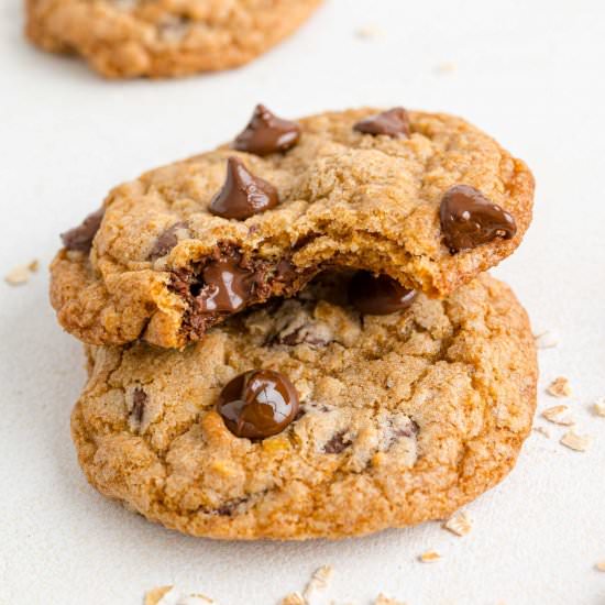 Whole Wheat Chocolate Chip Cookies