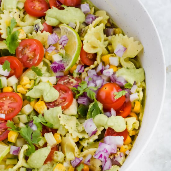 Cilantro Lime Pasta Salad