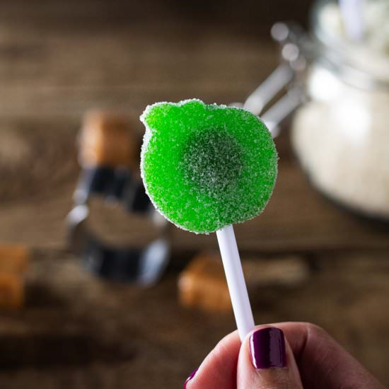 Caramel Apple Gummy Pops