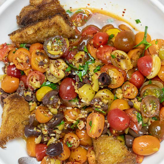 Marinated Cherry Tomato Salad