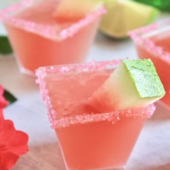 Easy Green Apple Watermelon Shots