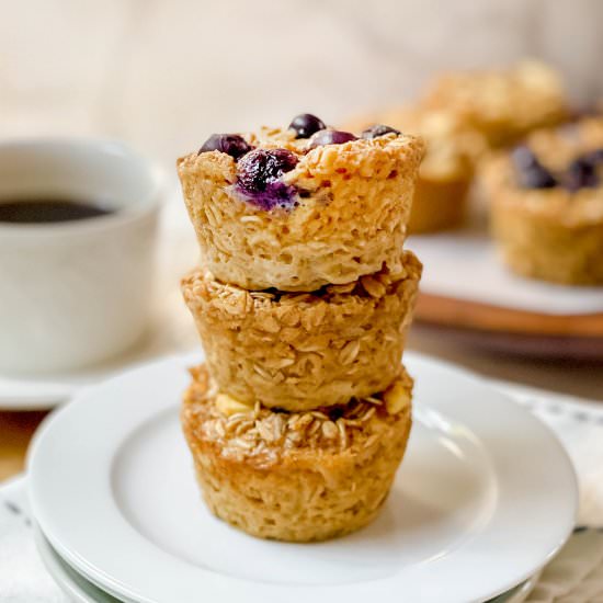 Healthy Baked Oatmeal Cups