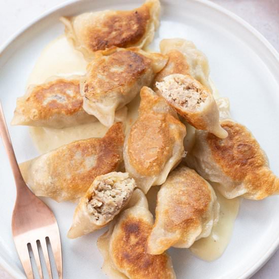 meat pierogi